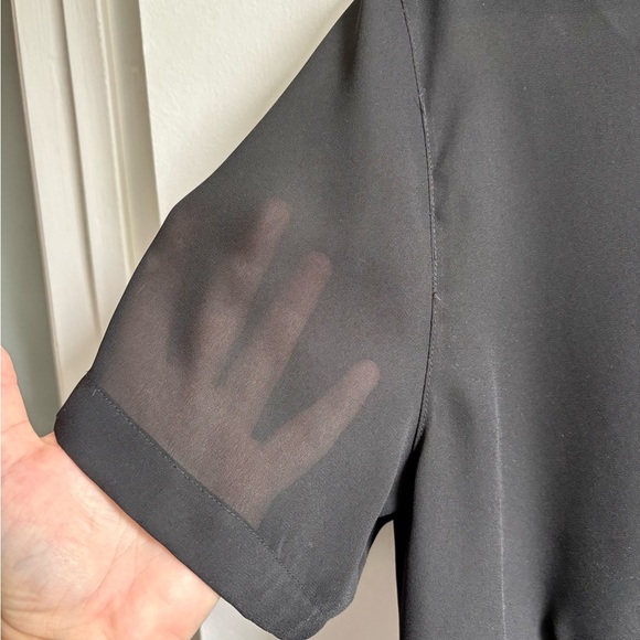 Jones New York Sheer Black Blouse - Picture 5 of 6